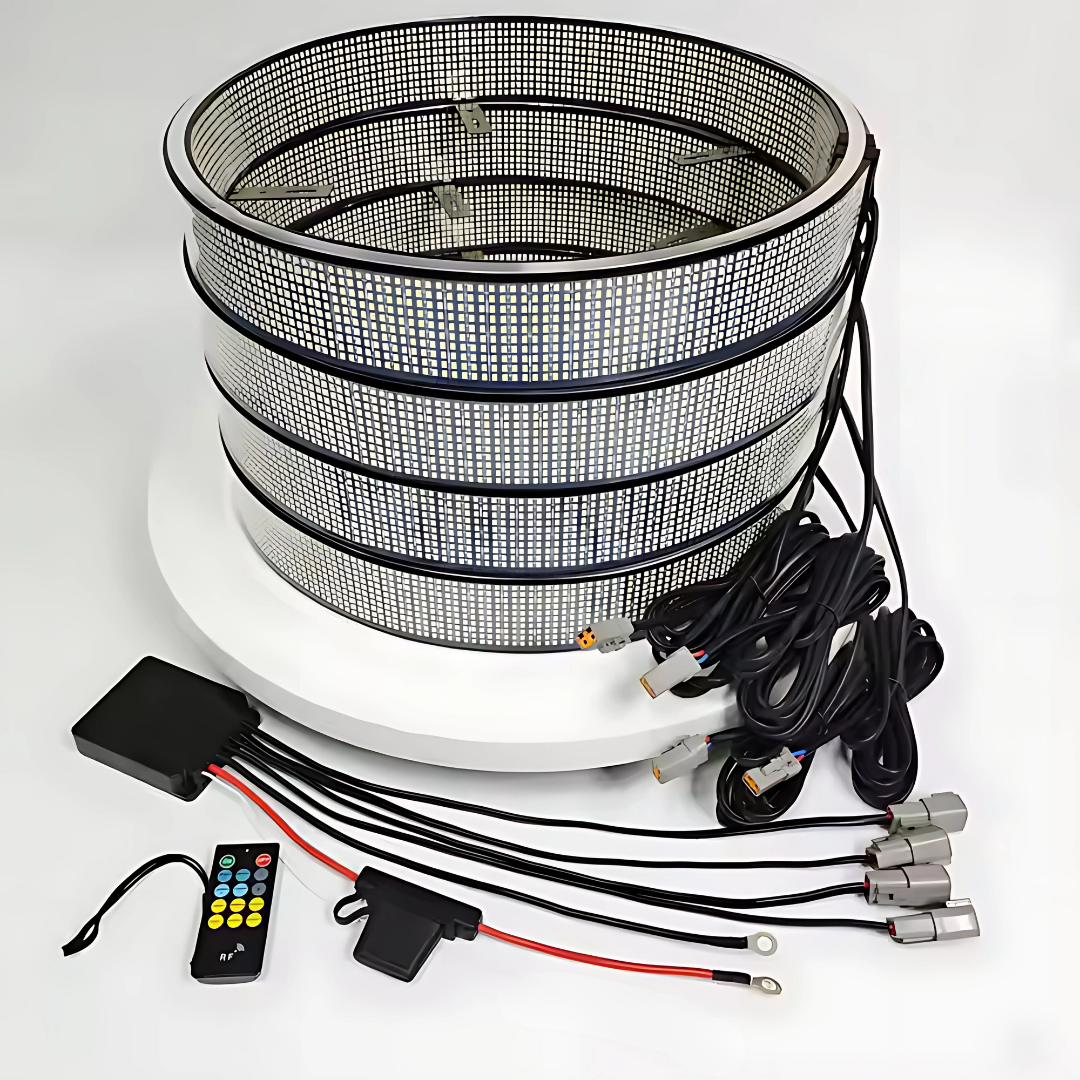 Brightest Ultra White Wheel Light Kit - 20 Row - Up To 19,872 LEDs